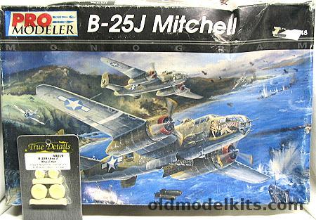 Monogram 1/48 Pro Modeler B-25J Mitchell with True Details 